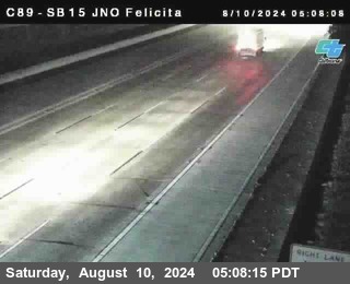 SB 15 at Felicita Road