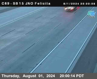 SB 15 at Felicita Road