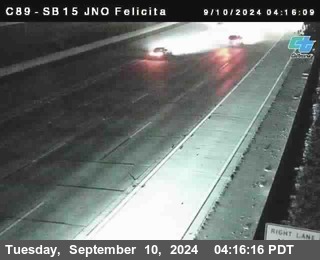 SB 15 at Felicita Road