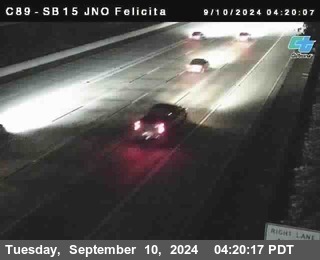 SB 15 at Felicita Road