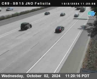 SB 15 at Felicita Road