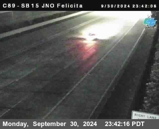 SB 15 at Felicita Road