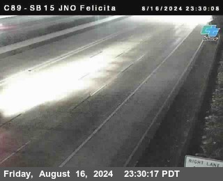 SB 15 at Felicita Road