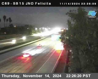 SB 15 at Felicita Road