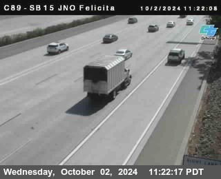 SB 15 at Felicita Road