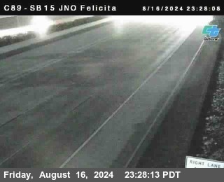 SB 15 at Felicita Road