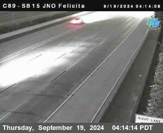 SB 15 at Felicita Road