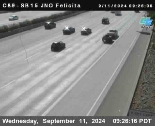 SB 15 at Felicita Road