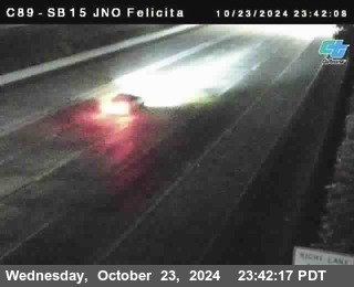 SB 15 at Felicita Road