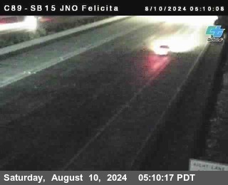 SB 15 at Felicita Road