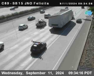 SB 15 at Felicita Road