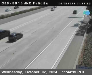 SB 15 at Felicita Road