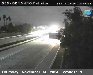 SB 15 at Felicita Road