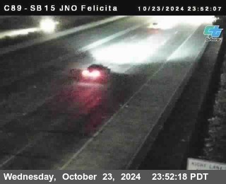 SB 15 at Felicita Road