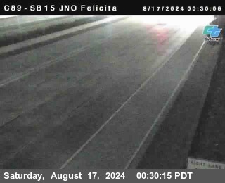 SB 15 at Felicita Road