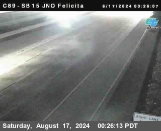 SB 15 at Felicita Road