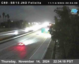 SB 15 at Felicita Road