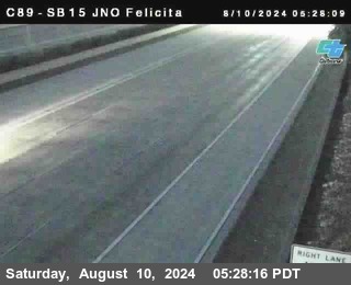 SB 15 at Felicita Road