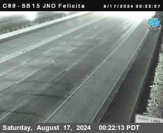 SB 15 at Felicita Road