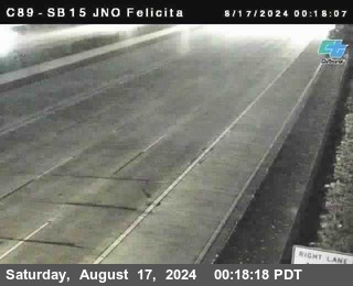 SB 15 at Felicita Road