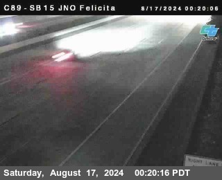 SB 15 at Felicita Road