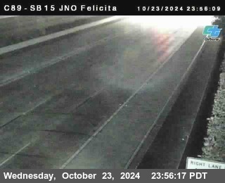 SB 15 at Felicita Road