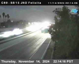 SB 15 at Felicita Road