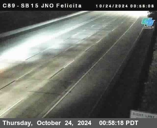 SB 15 at Felicita Road