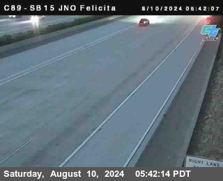 SB 15 at Felicita Road