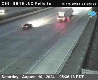 SB 15 at Felicita Road