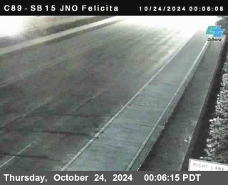 SB 15 at Felicita Road