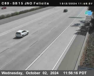 SB 15 at Felicita Road