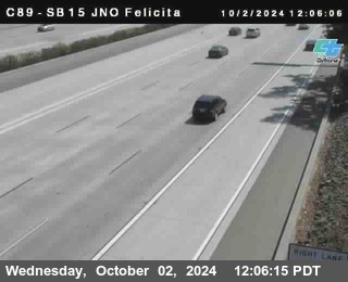 SB 15 at Felicita Road