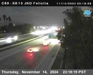 SB 15 at Felicita Road