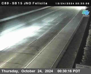 SB 15 at Felicita Road