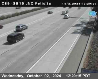 SB 15 at Felicita Road