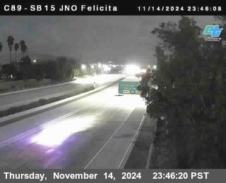 SB 15 at Felicita Road