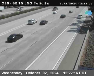 SB 15 at Felicita Road