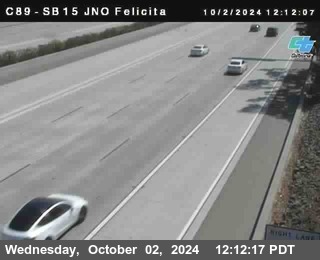 SB 15 at Felicita Road