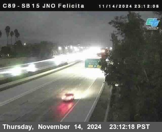 SB 15 at Felicita Road