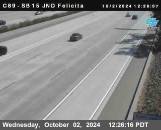 SB 15 at Felicita Road