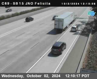 SB 15 at Felicita Road