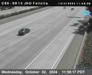 SB 15 at Felicita Road