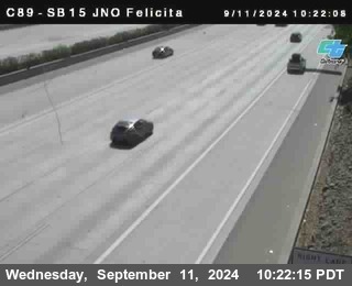 SB 15 at Felicita Road