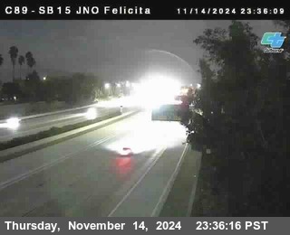 SB 15 at Felicita Road