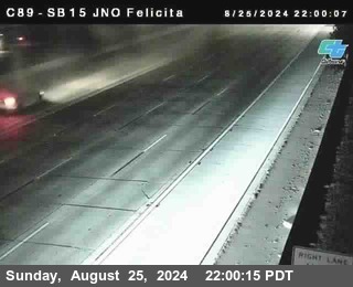 SB 15 at Felicita Road