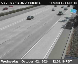 SB 15 at Felicita Road