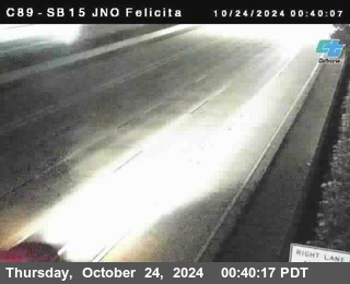 SB 15 at Felicita Road