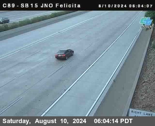 SB 15 at Felicita Road