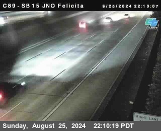 SB 15 at Felicita Road